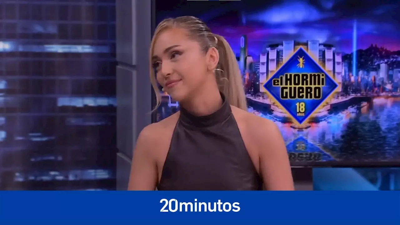 Ana Mena, en 'El Hormiguero': 'Mi noche de sábado ideal es con una bolsa de Doritos y un drama en la televisión'