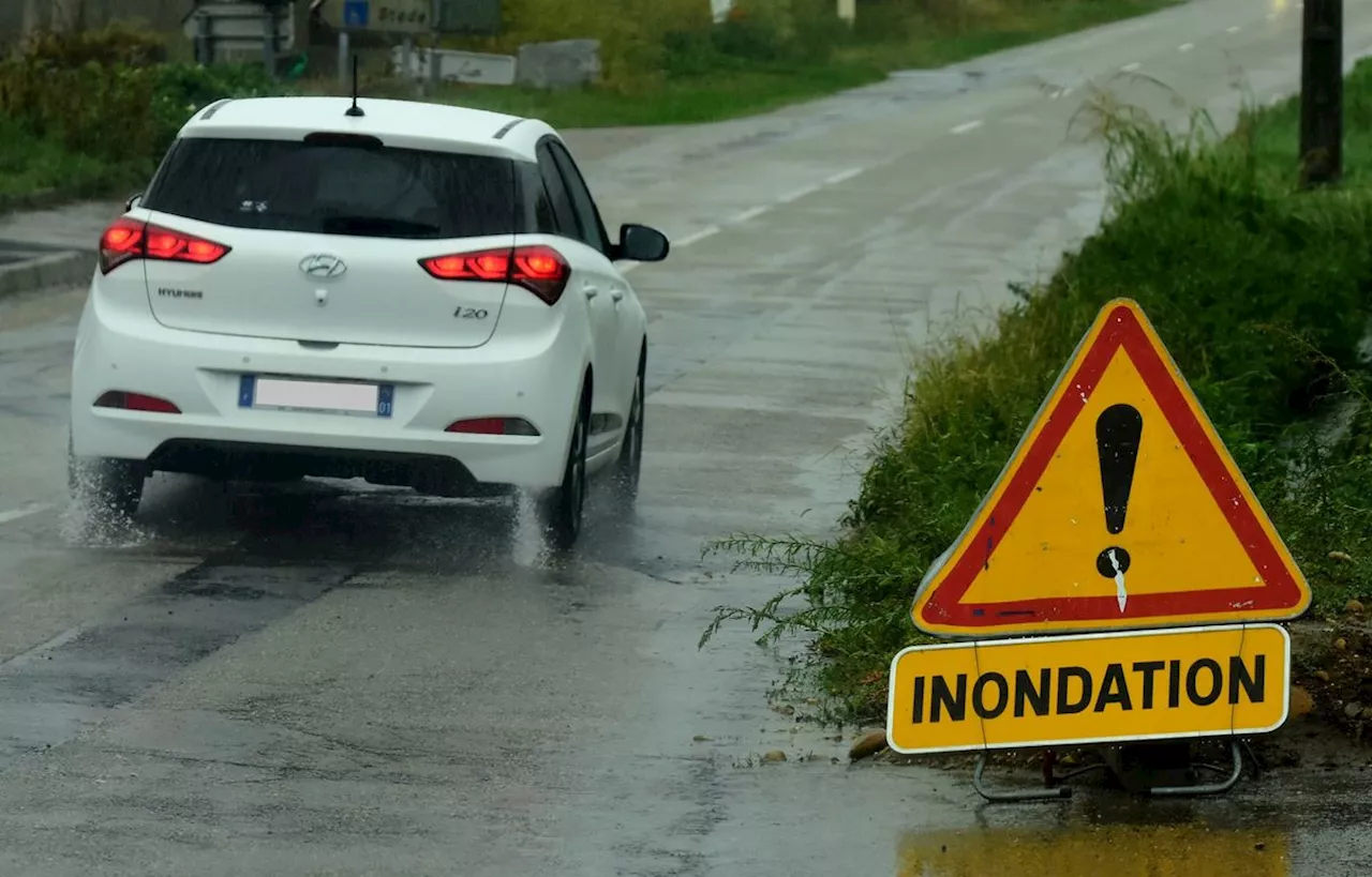 Pluie-inondation : La Drôme rejoint l’Hérault, le Gard et l’Ardèche en vigilance orange