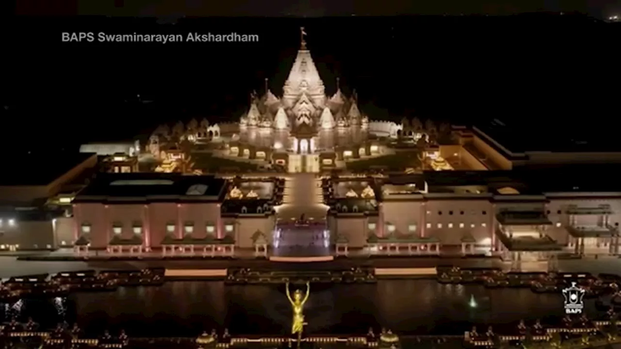 Largest Hindu temple outside India in the modern era opens in Mercer County, New Jersey