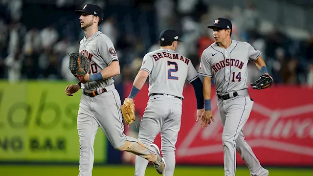 Houston Astros' Mauricio Dubón talks about their win, Yordan Álvarez & Jose  Altuve, Flippin' Bats