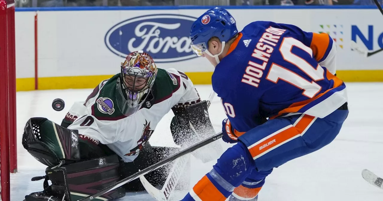 Mathew Barzal scores as New York Islanders beat Arizona Coyotes 1-0