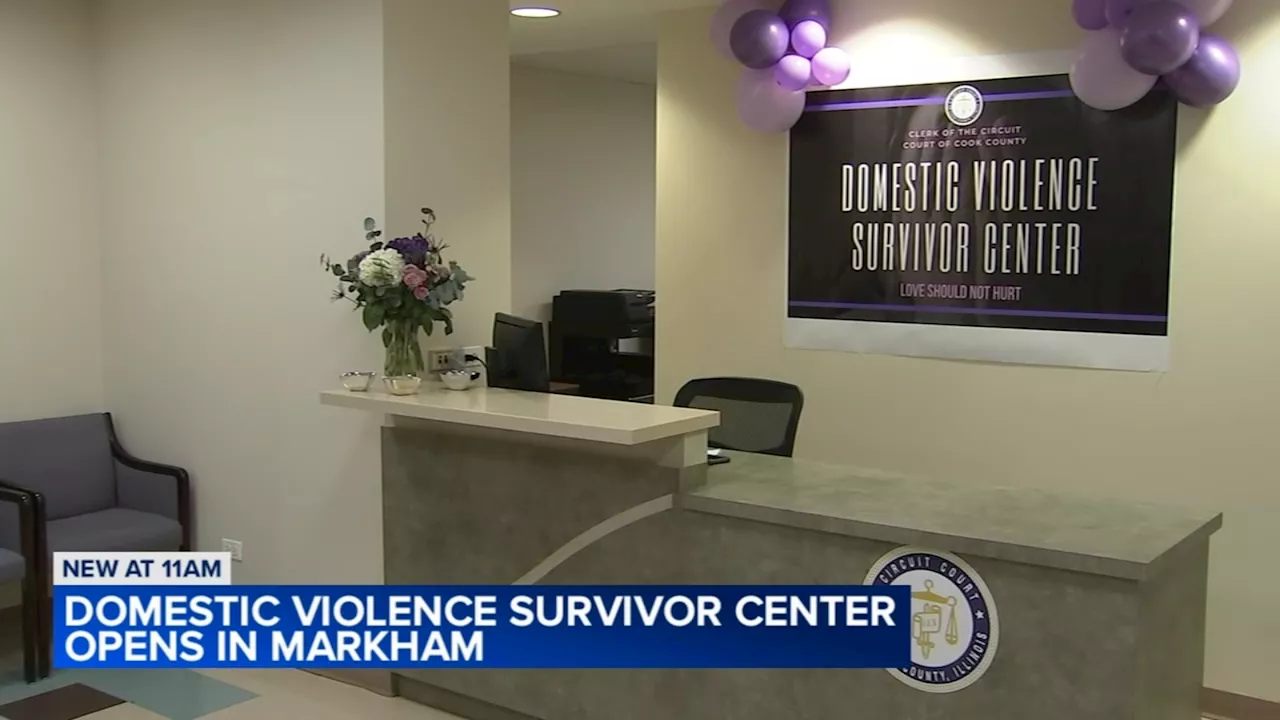 Cook County domestic violence survivor center opens in Markham