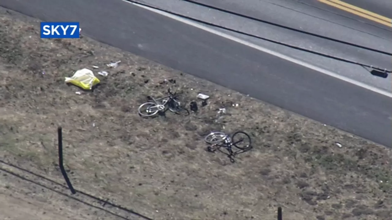 2 bicyclists hit, killed by lumber hanging off truck on Napa County road, CHP says