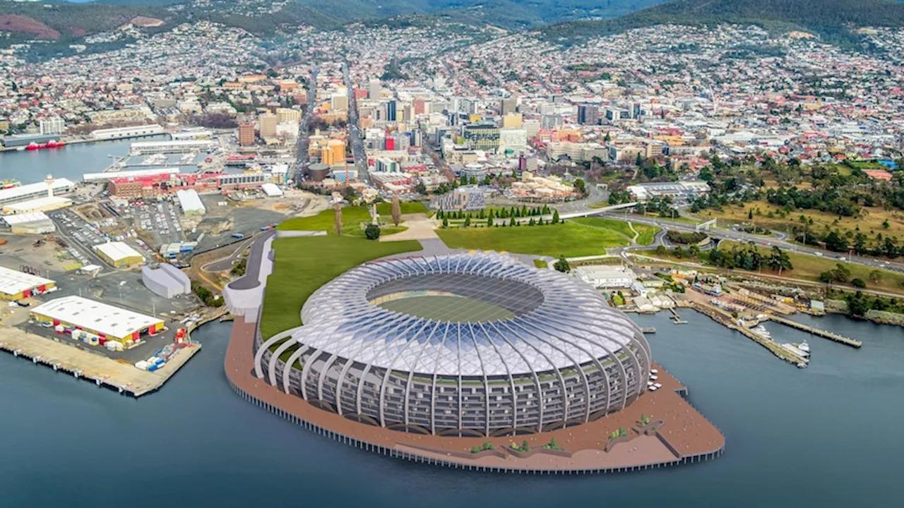 New Hobart AFL stadium proposal from ex-Labor premier Paul Lennon rejected by Liberal government