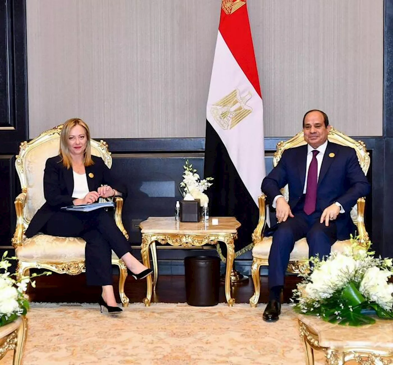 Sisi ha invitato Meloni al vertice di sabato al Cairo