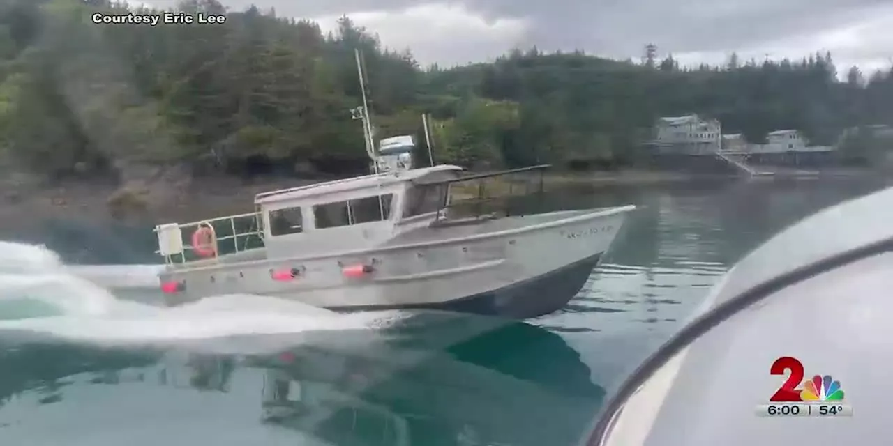 Woman indicted in viral Halibut Cove encounter between boat, floatplane agrees to plea deal