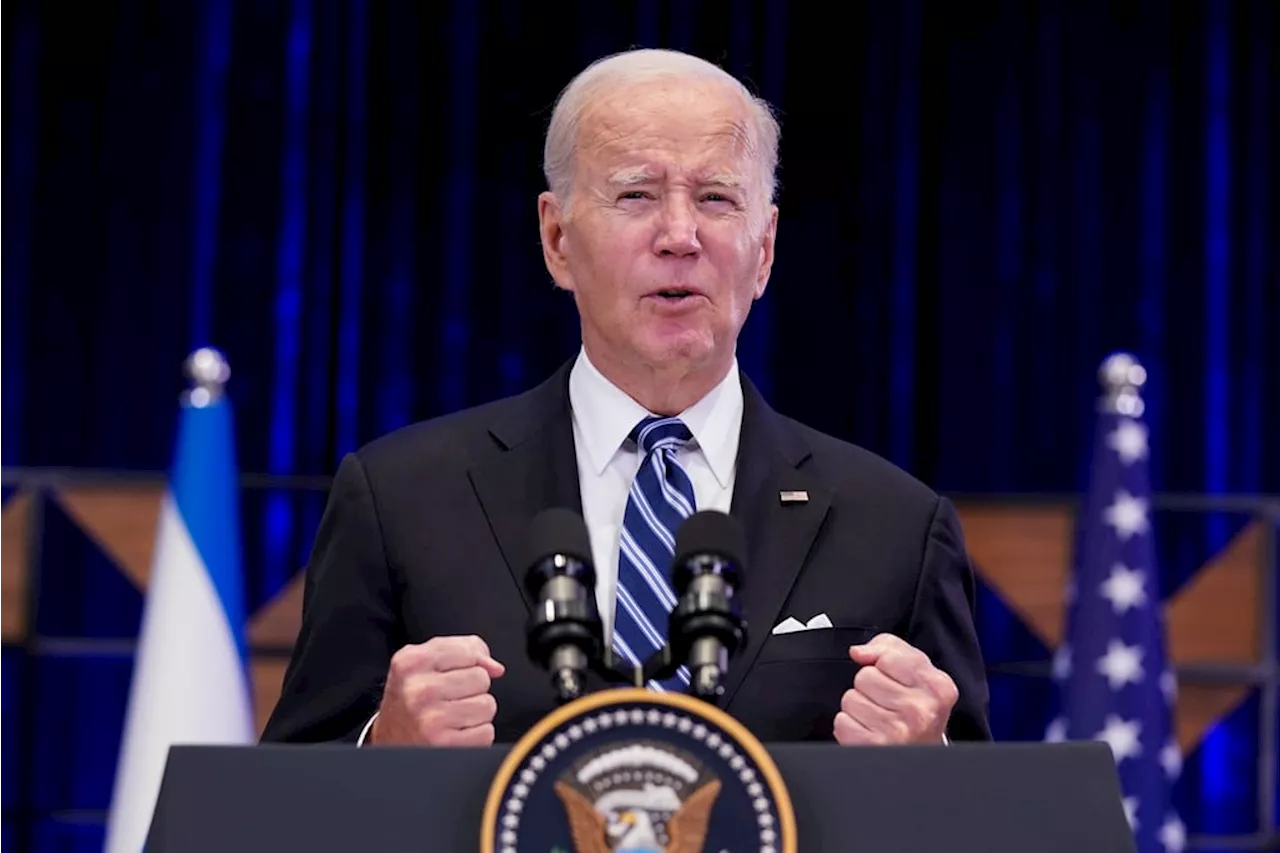 Biden says Israel has agreed to allow humanitarian assistance to move into Gaza from Egypt