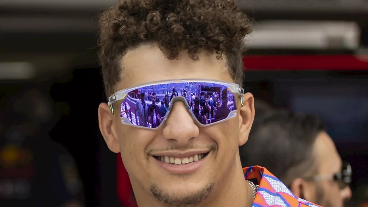 Patrick Mahomes says he 'jumped' at the chance to invest in Formula One's Alpine team