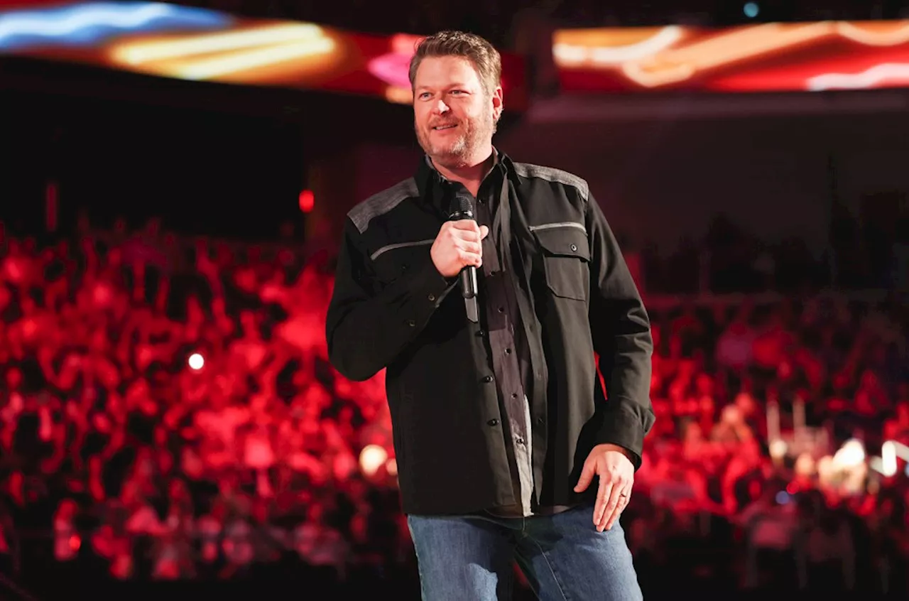 Blake Shelton's Back to the Honky Tonk Tour 2024 Dates Announced