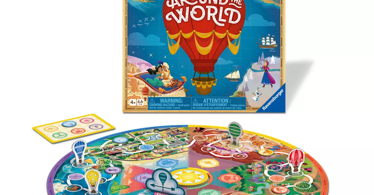 Ravensburger Releases Disney Around The World Board Game