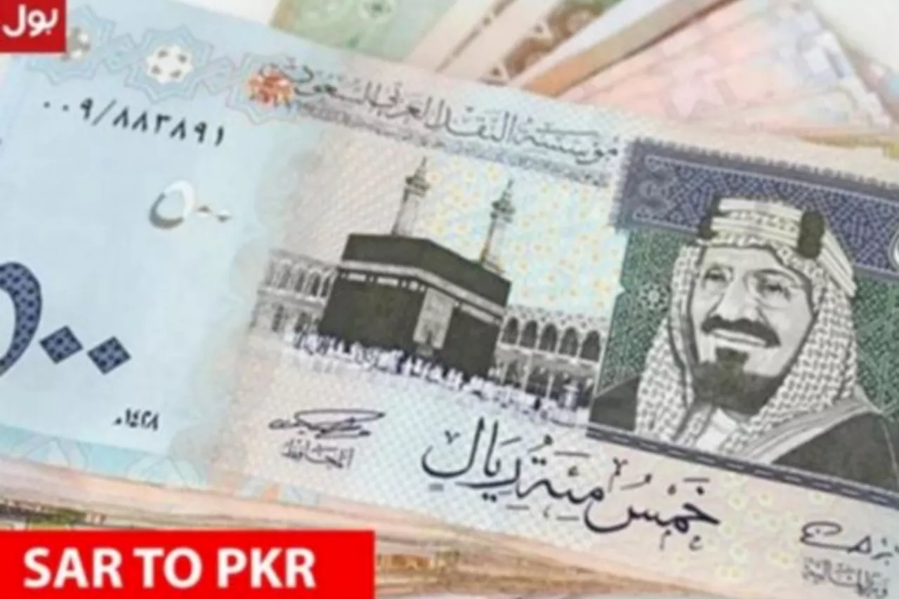 SAR TO PKR and other currency rates in Pakistan