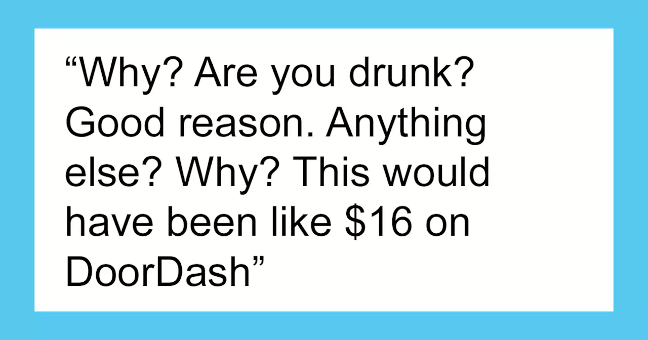 Woman Can’t Understand Why People Order DoorDash Instead Of Just Driving, Gets A Reality Check