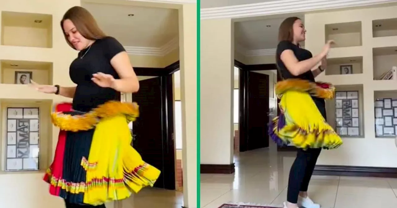 Eastern Cape Woman Tries Tsonga Dance in TikTok Video, Mzansi Encourages Her To Keep Practising