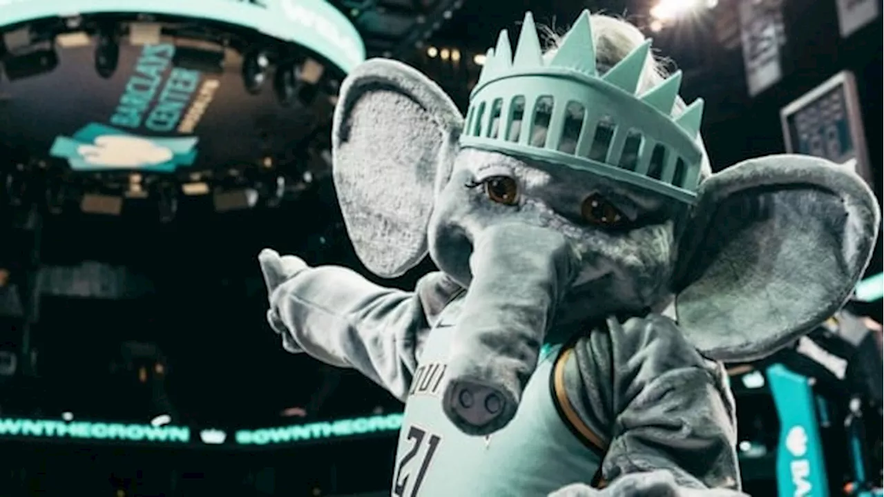 Behold Ellie the elephant, the WNBA mascot whose dance moves put Cardi B 'to shame'