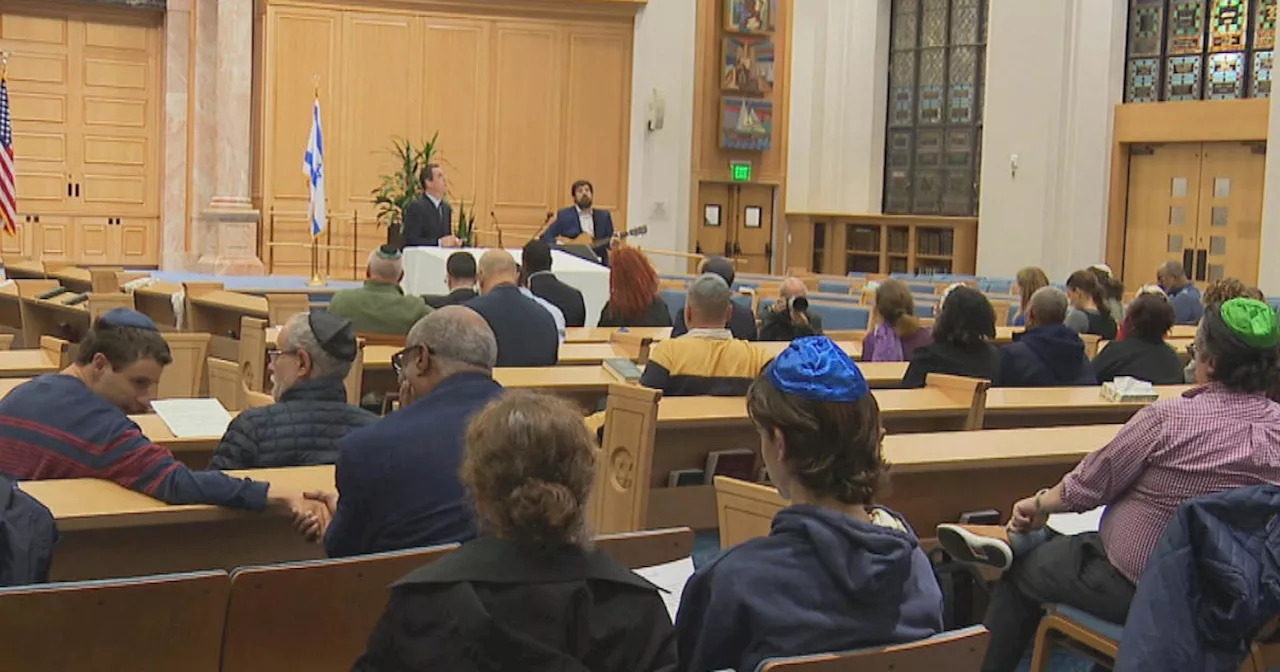 'Shattered us to our core': Brookline synagogue hosts multifaith service amid Israel war