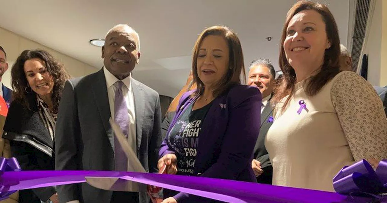 Circuit Court Clerk Iris Martinez opens domestic violence survivor center in Markham Courthouse