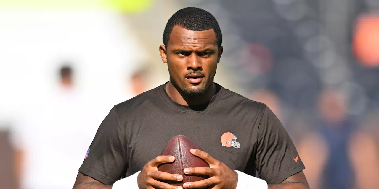 Browns QB Deshaun Watson still out of practice