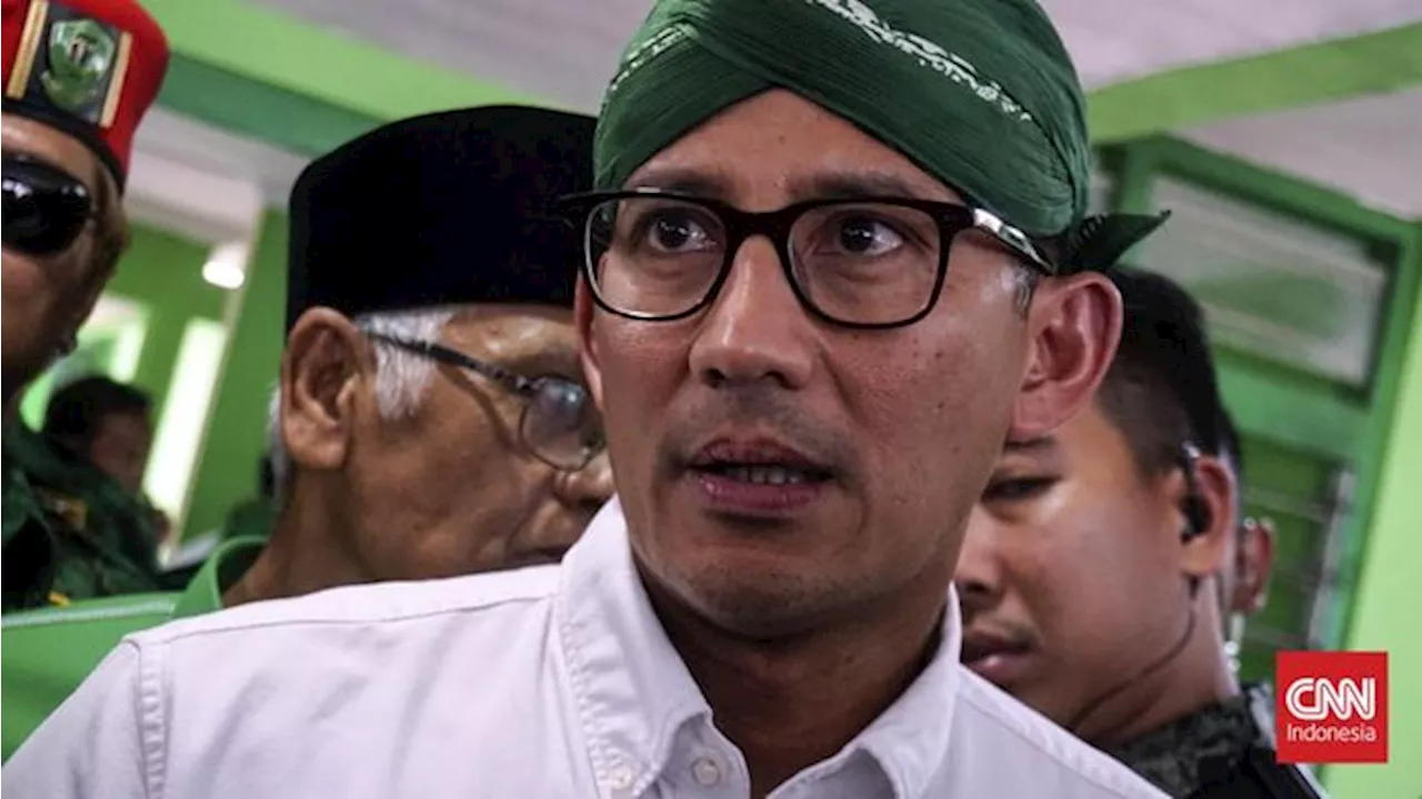 Gagal Jadi Cawapres, Sandiaga akan Masuk Tim Pemenangan Ganjar