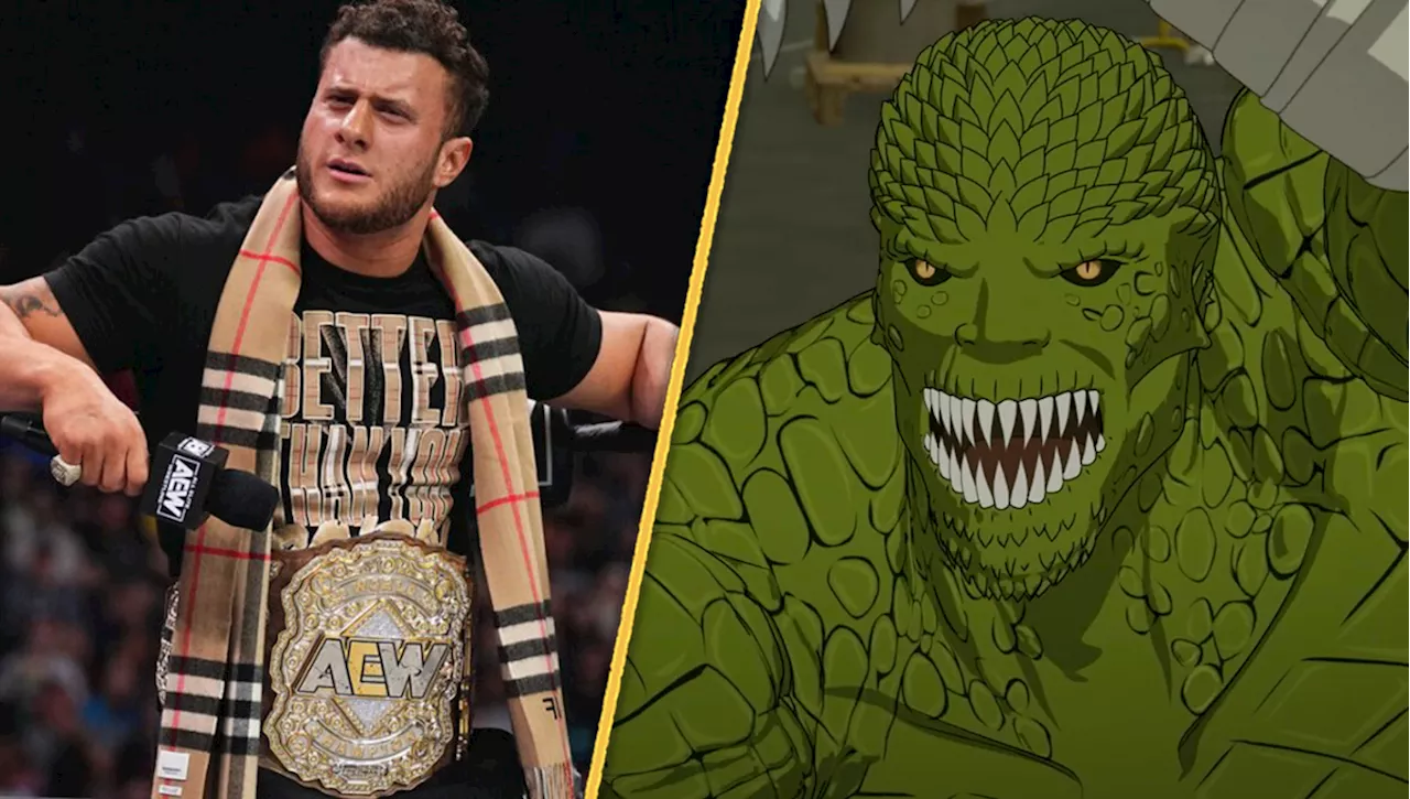 Watch: AEW World Champion MJF Makes Voice Acting Debut in New Justice League Movie