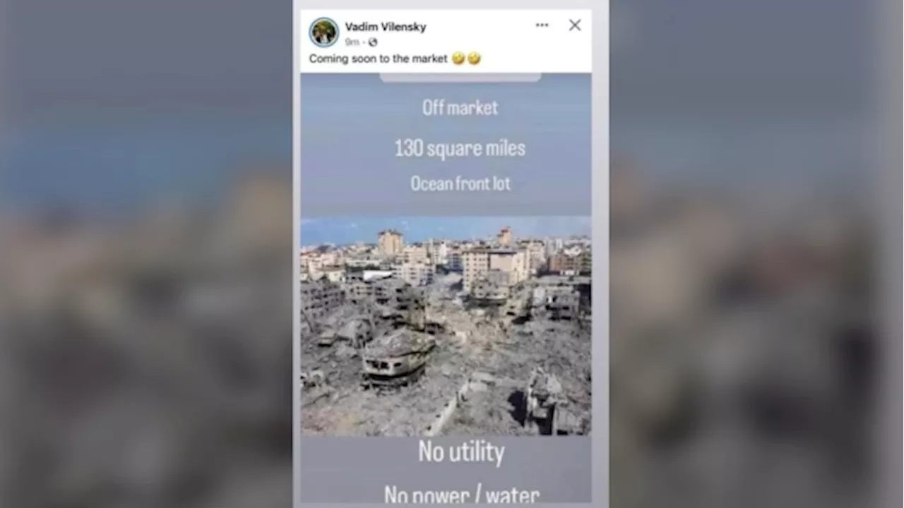 Vaughan realtor suspended for social media post that appears to make light of Israel-Hamas war