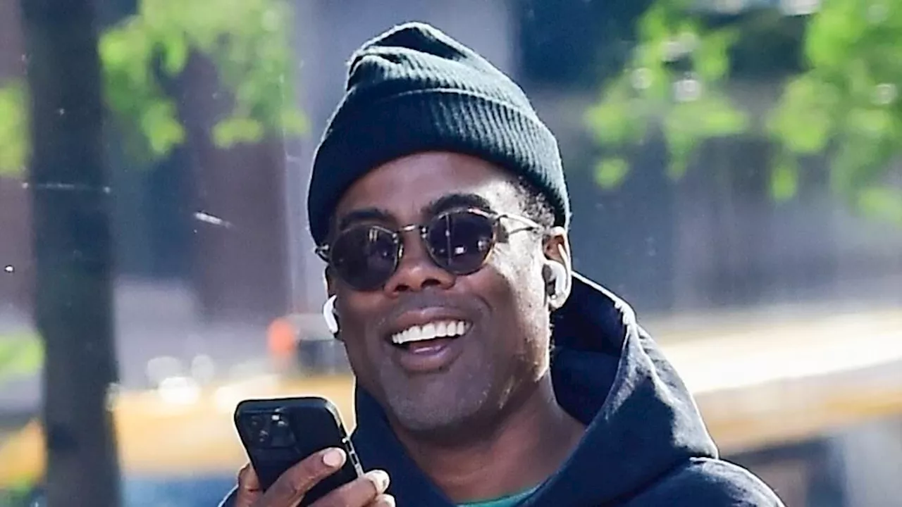 EXCLUSIVE: Chris Rock shrugs off Jada Pinkett Smith drama on carefree stroll in New York... after...