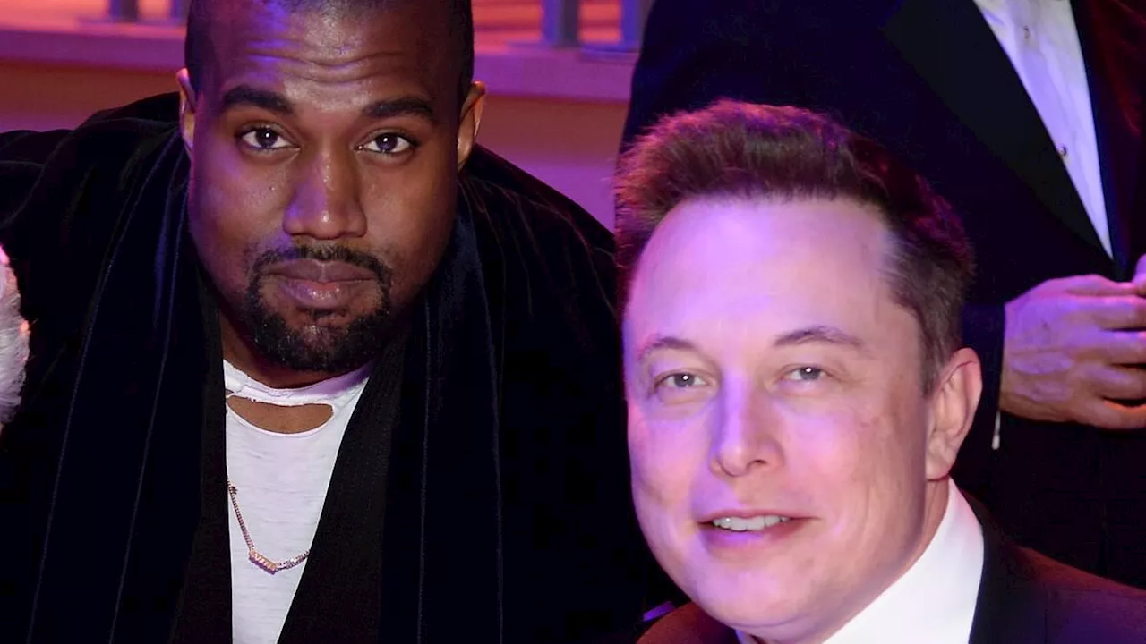 Kanye West tells Elon Musk he is not bipolar but has 'signs of autism' from a car accident and that...