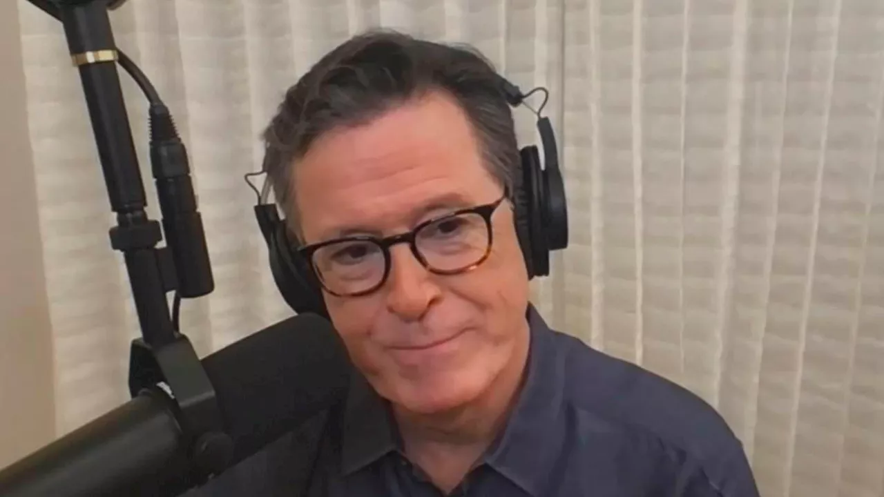 The Late Show's Stephen Colbert says he's 'going to be out for the rest of the week' as he recovers...