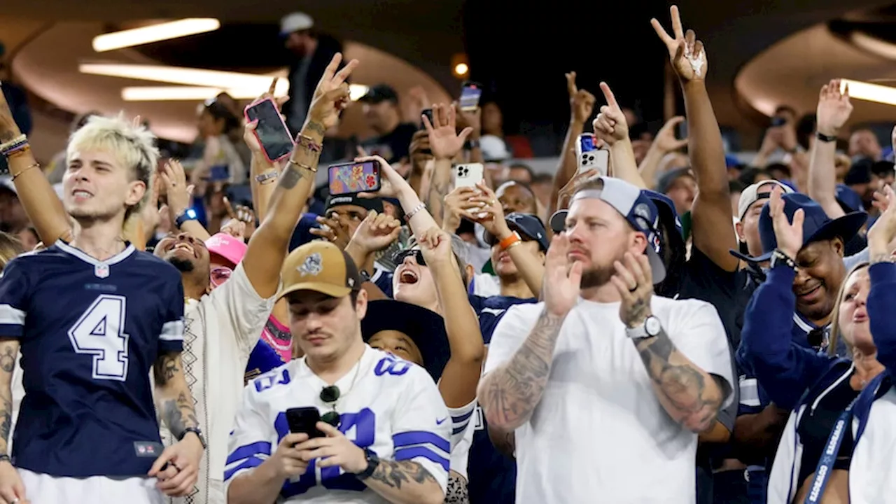 Cowboys-Chargers clash marred by brawls among fans at SoFi Stadium