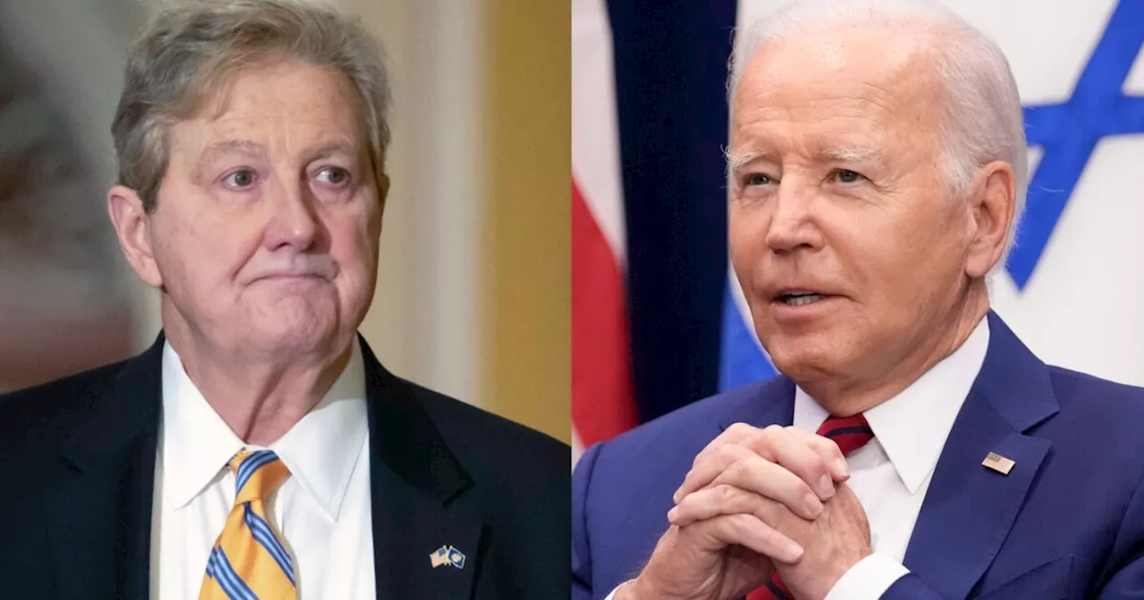 Sen. John Kennedy says US enemies see Biden as 'a bit of a weenie' on defense