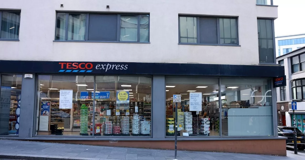 City centre Tesco store to close permanently next month