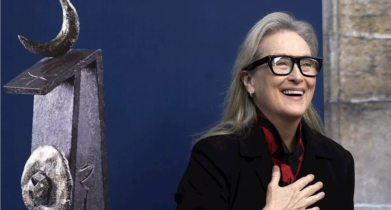 Meryl Streep baila al son de las gaitas previo a recibir premio Princesa de Asturias de las Artes