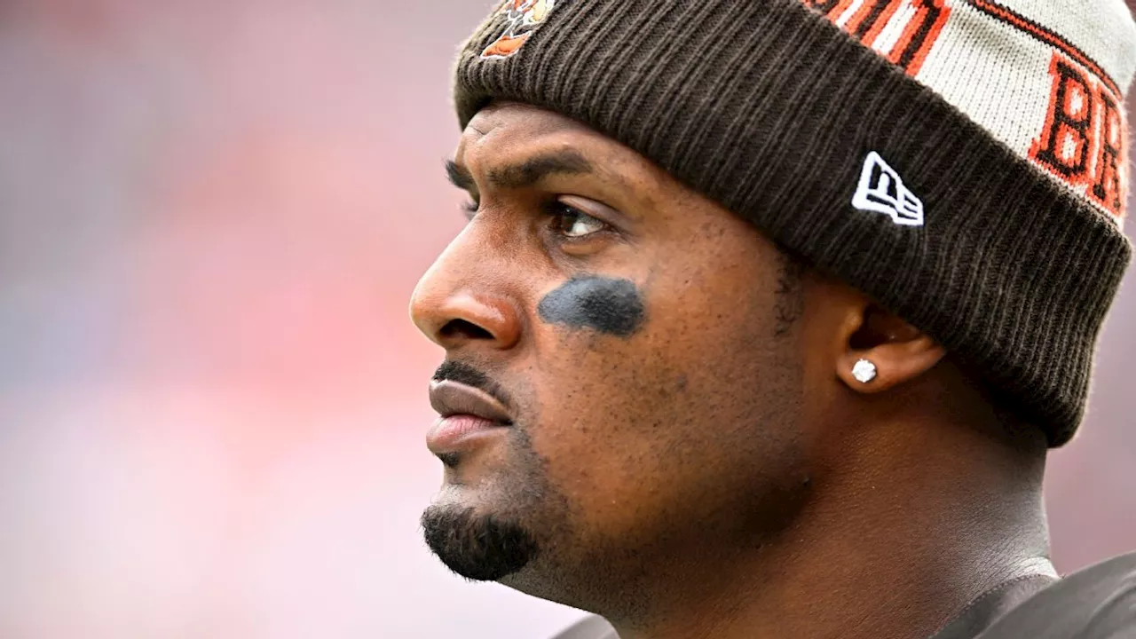 Browns QB Deshaun Watson 'can't put a timeline' on return