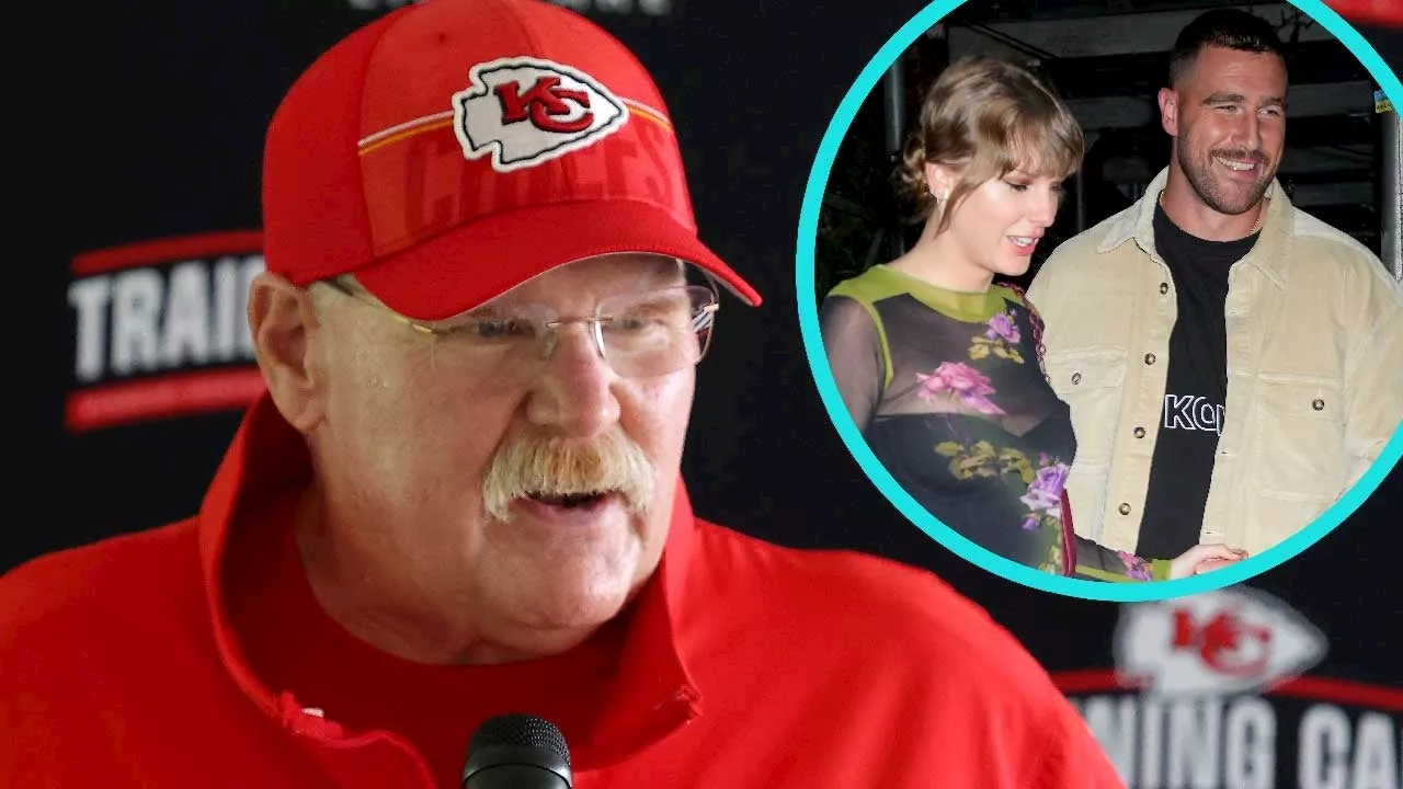 Chiefs Coach Andy Reid Reveals He Knew Taylor Swift's Dad and Met Her Long Before Travis Kelce Romance