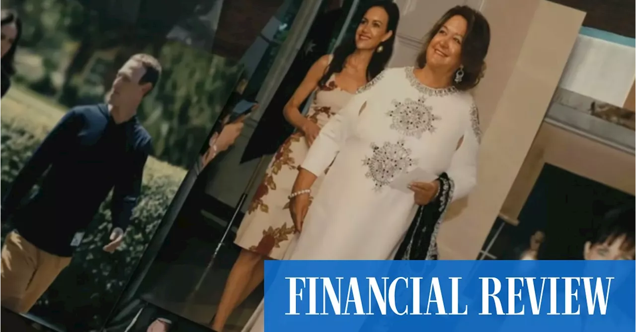 Gina Rinehart has a cameo in Netflix horror series The Fall of the House of Usher