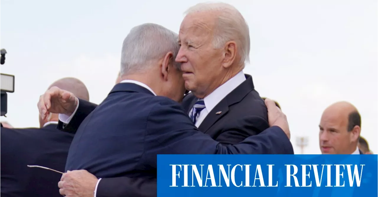 Israel-Gaza war: Joe Biden arrives in Israel as Middle East tensions soar