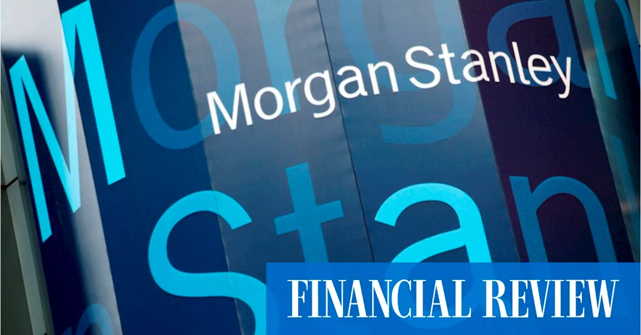 Morgan Stanley shares plunge after profits drop on slowdown