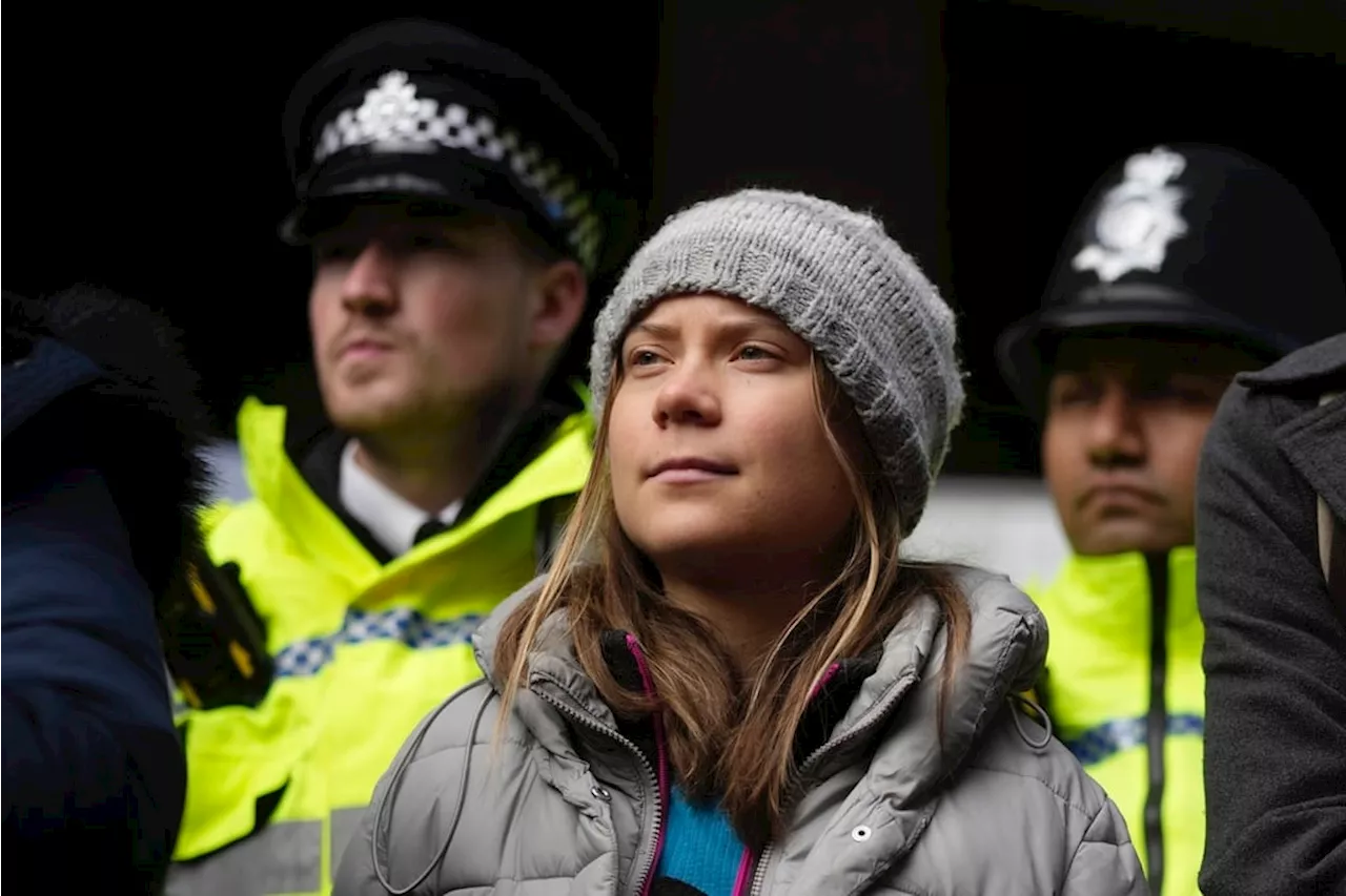 UK police charge Thunberg with public order offence after London protest