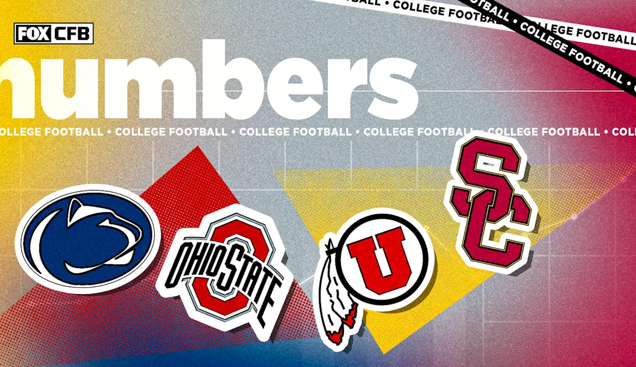 Penn State-Ohio State, Utah-USC, more: CFB Week 8 by the numbers