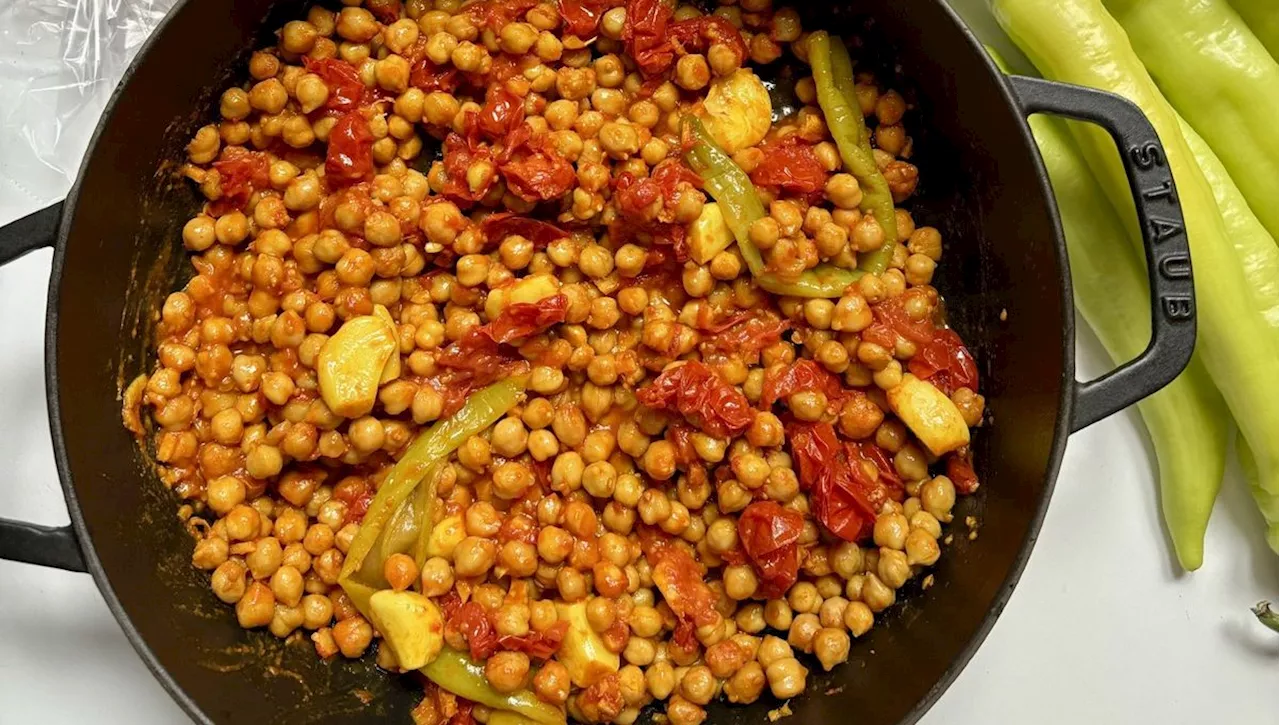 Une recette de Yotam Ottolenghi, pois chiche confits aux épices tandoori