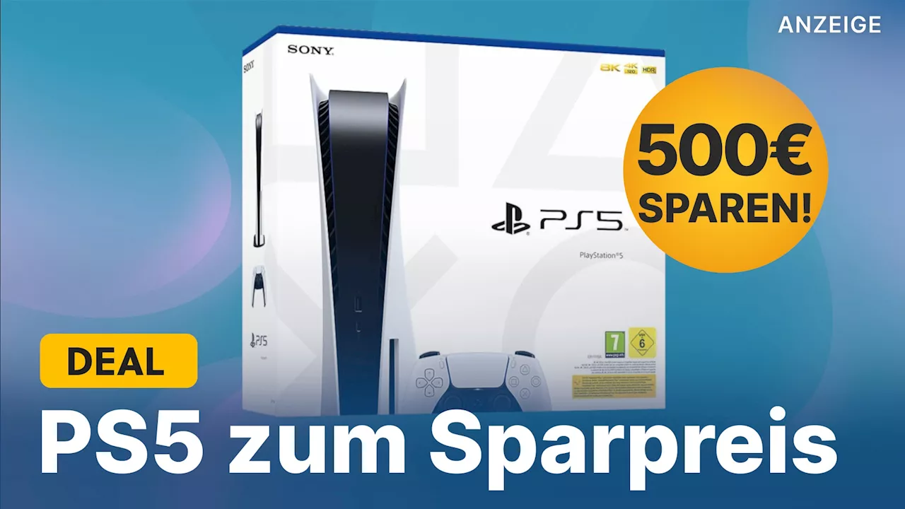 Über 500€ Rabatt: PS5 Disc Edition mit Extra-Guthaben jetzt als Bonus im Tarifangebot schnappen