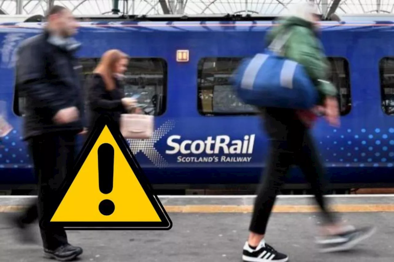 Scotrail issues warning to services as Storm Babet hits