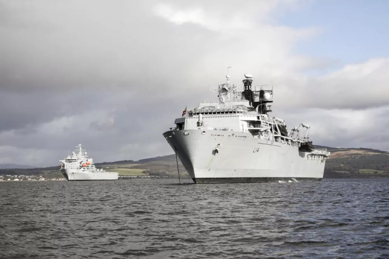 Why six warships will arrive in Glasgow docks next week