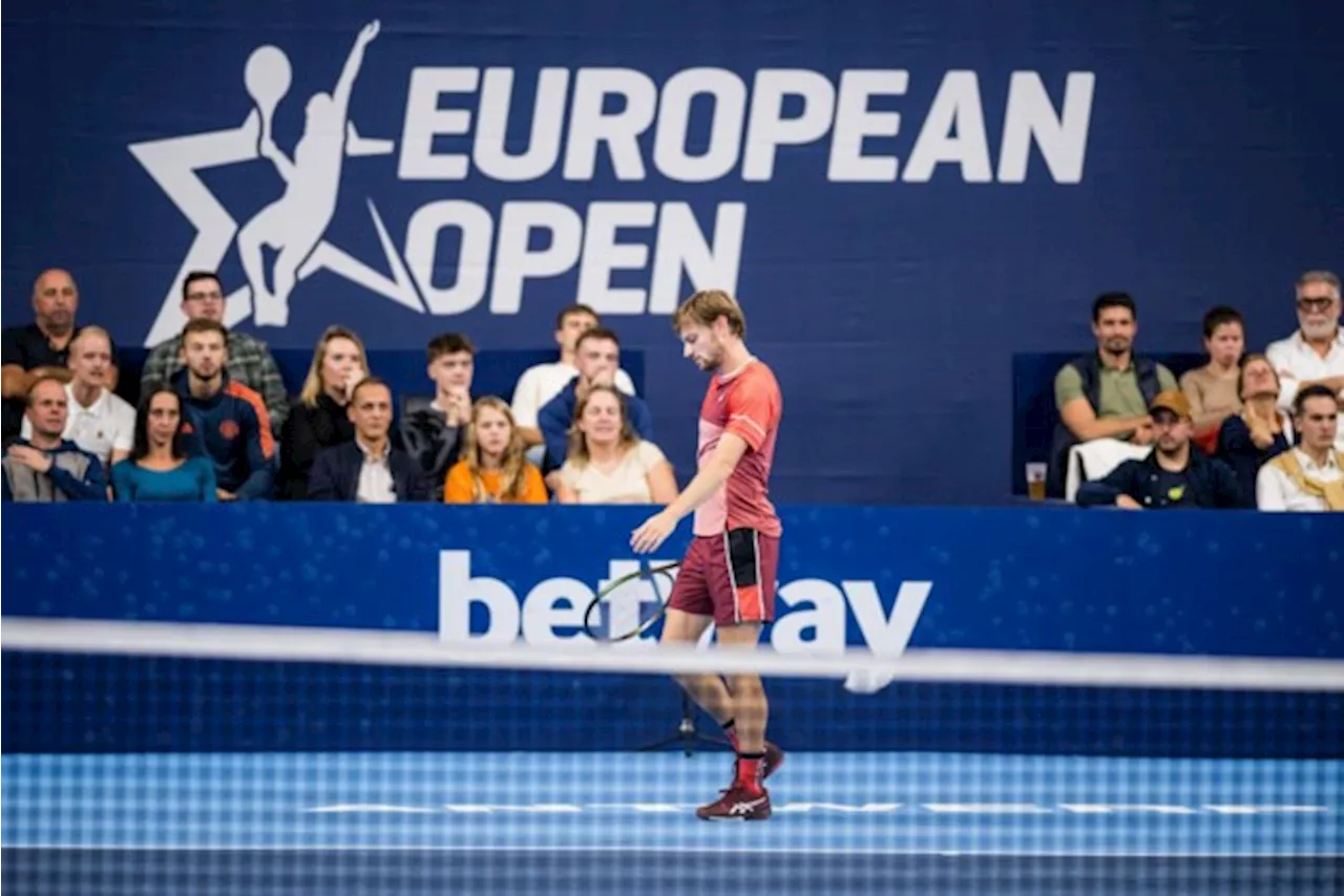 David Goffin geveld door Franse reus Giovanni Mpetschi op European Open in Antwerpen