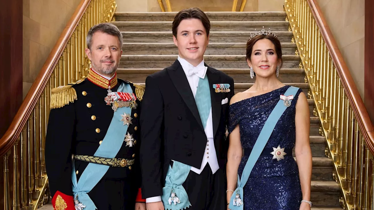 Danish royals exude Hollywood glamour in Prince Christian's official birthday portraits