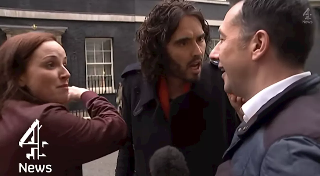 – Irish Reporter Ruffles Russell Brand Up By Quizzing Him About His Rent