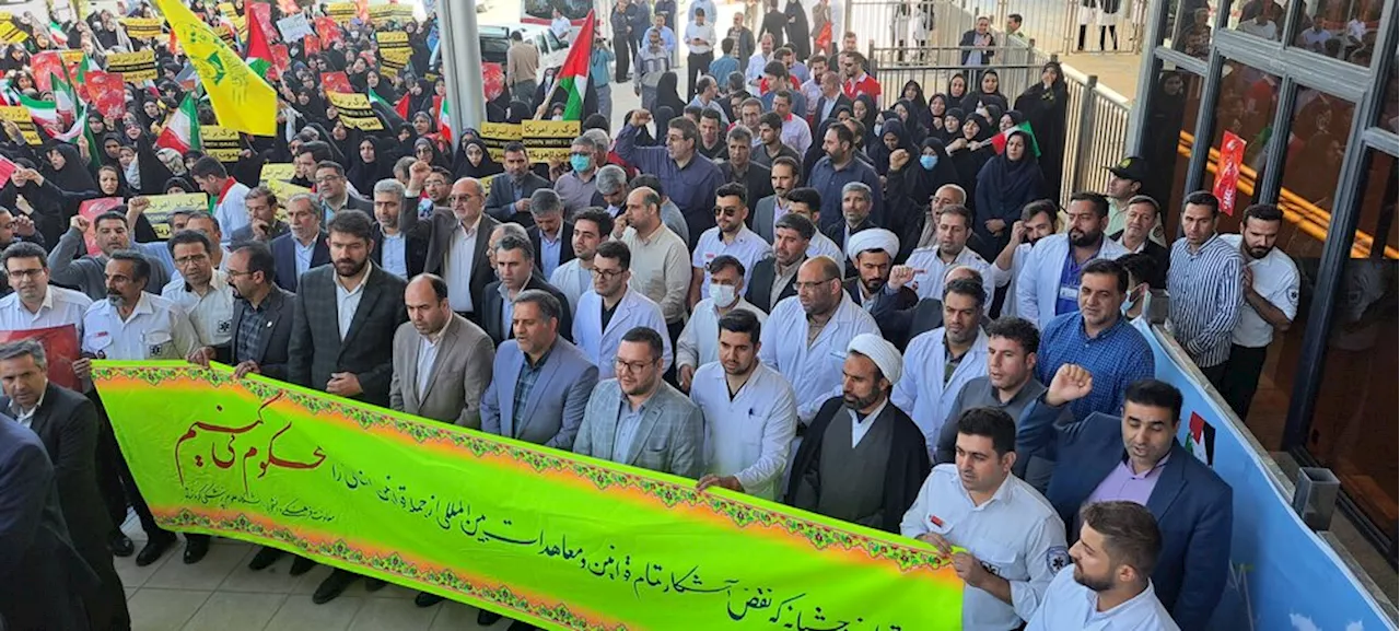 اعلام آمادگی کادر بهداشت و درمان کرمانشاه برای درمان مصدومان غزه