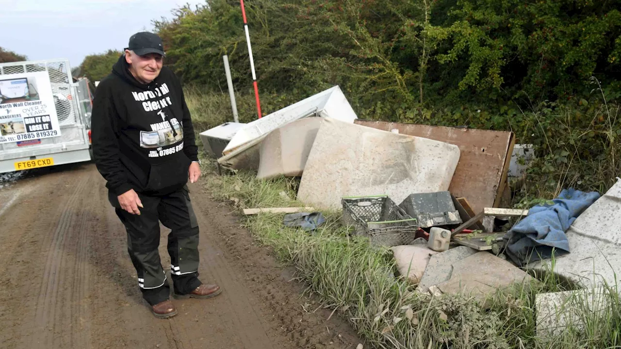 Cleethorpes' 'North Wall cleaner' told he needs licence to take waste to tip