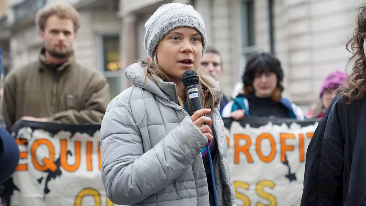 Greta Thunberg charged after central London climate protest