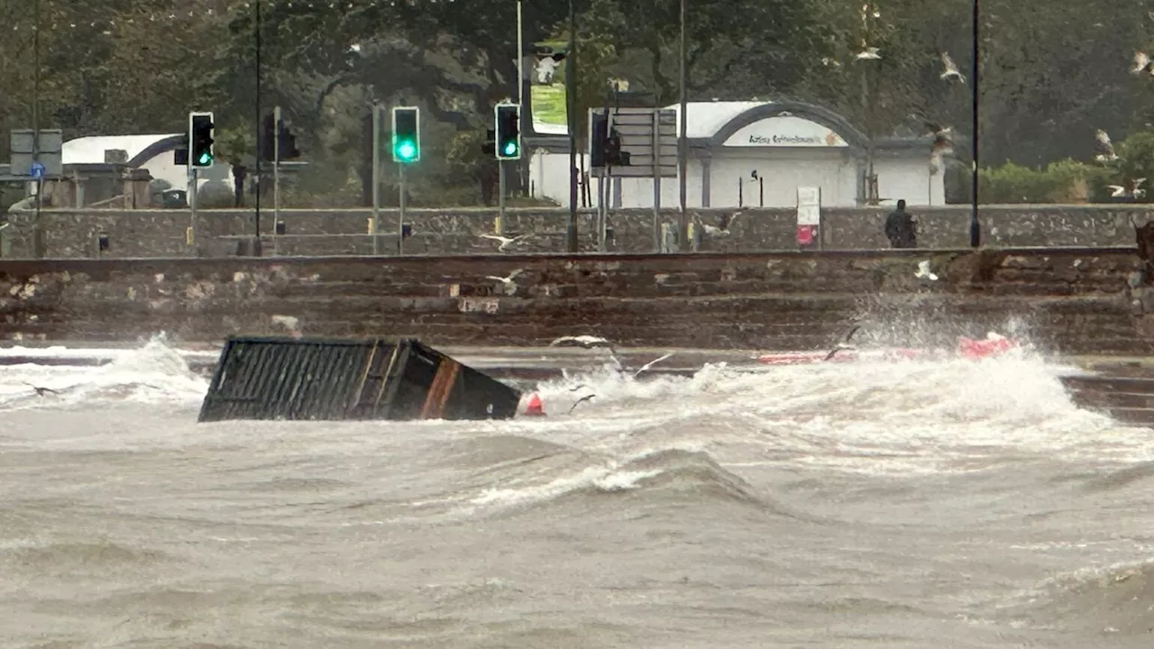 'We've lost everything': Torquay watersports business swept away as Storm Babet hits South West