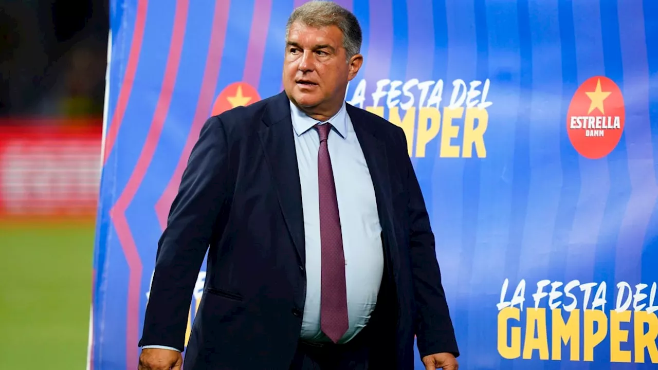 Auch Barça-Präsident Laporta wegen Bestechung angeklagt